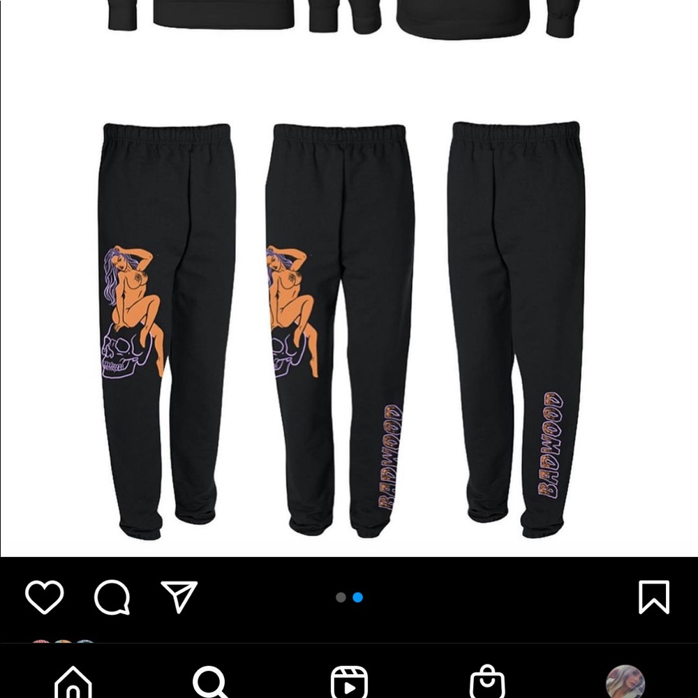 Badwood Halloween sweats